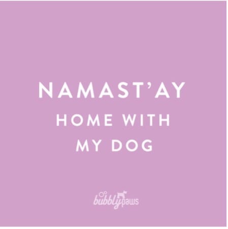 Yoga and dog pun